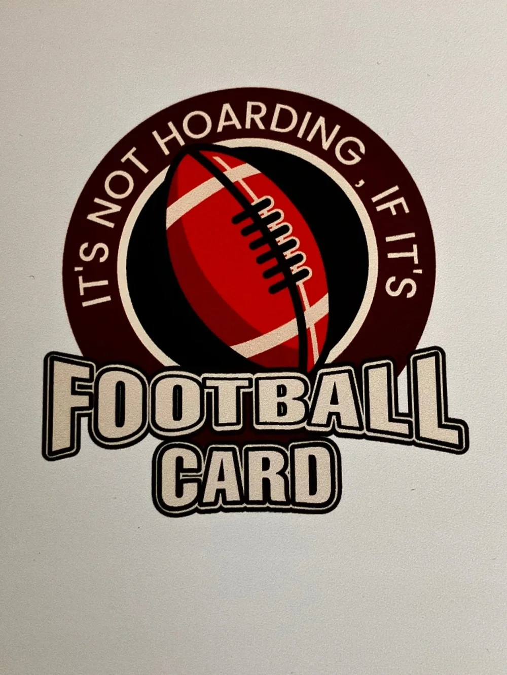 Clipnest Football Card Binder 720 Pockets L 13 x 10.5 W White